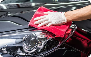 Clean the vehicle surface