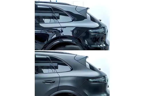 What materials are used for custom window films?